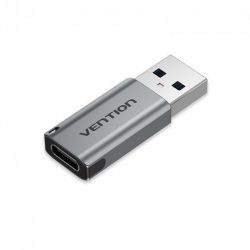 ������� Vention USB 3.0 AM - USB Type-C AF Gray (CDPH0)