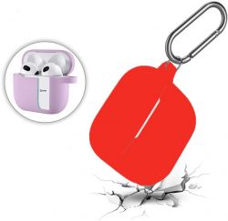 ����� ��� ��������� BeCover ��� Apple AirPods (3nd Gen) Red (707186) - �������� 5