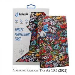 - BeCover Smart  Samsung Galaxy Tab A8 SM-X200/SM-X205 Graffiti (707274) -  1