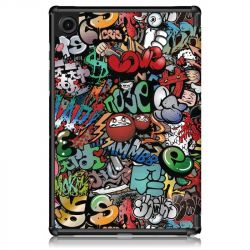 - BeCover Smart  Samsung Galaxy Tab A8 SM-X200/SM-X205 Graffiti (707274) -  2