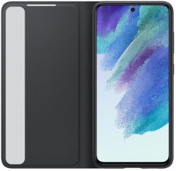 �����-������ Samsung Smart Clear View Cover ��� Samsung Galaxy S21 FE SM-G990 Dark Gray (EF-ZG990CBEGRU) - �������� 2