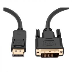  Prologix DisplayPort - DVI (M/M), 1.8 , Black (PR-DP-DVI-P-04-30-18m) -  2
