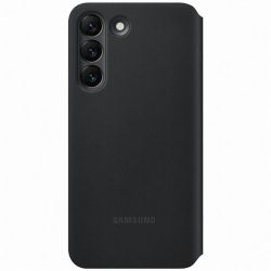 �����-������ Samsung Smart Clear View Cover ��� Samsung Galaxy S22 SM-S901 Black (EF-ZS901CBEGRU) - �������� 2