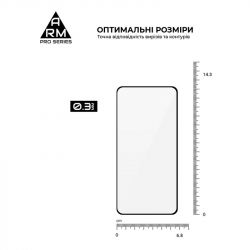 ������� ���� Armorstandart Pro ��� Samsung Galaxy S22 SM-S901 Black, 0.33mm (ARM61323) - �������� 3