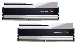  '  ' DDR5 32GB (2x16GB) 5600 MHz Trident Z5 Silver G.Skill (F5-5600J4040C16GX2-TZ5S)
