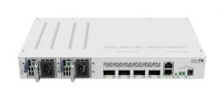  MikroTik CRS504-4XQ-IN (4x100G QSFP28 , 1xFE LAN, POE-IN, DC JACK, 2-PIN, Dual PSU) -  2