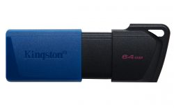 - USB3.2 64GB Kingston DataTraveler Exodia M Black/Blue (DTXM/64GB) -  3