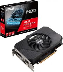  AMD Radeon RX 6400 4GB GDDR6 Phoenix ASUS (PH-RX6400-4G) -  1
