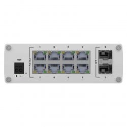  Teltonika TSW200 (TSW200000010) (industrial, unmanaged, 8xGE PoE+, 2xSFP, IP30, ALU Case,  2 pin industrial DC, max PoE 240W) -  3