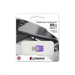 ����-���������� USB3.2 64GB Type-C Kingston DataTraveler microDuo 3C (DTDUO3CG3/64GB) - �������� 3