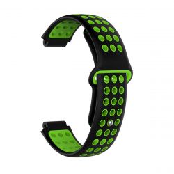   Garmin Universal 16 Nike-style Silicone Band Black/Green (U16-NSSB-BKGN) -  1