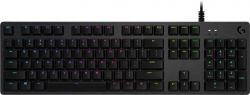  Logitech G512 Carbon Lightsync RGB Mechanical with GX Red switches Black (920-009370)