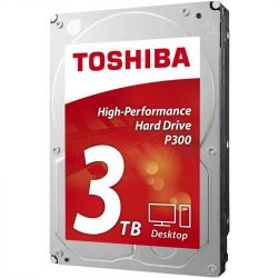  HDD SATA 3.0TB Toshiba P300 7200rpm 64MB (HDWD130UZSVA) -  3