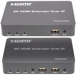  HDMI  PowerPlant HDMI 4K/30hz,  150,  CAT5E/6 (HDES150-KVM) (CA912957) -  2