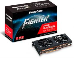AMD Radeon RX 6700 XT 12GB GDDR6 Fighter PowerColor (AXRX 6700XT 12GBD6-3DH)