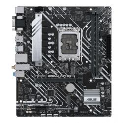 Мат.плата LGA1700, Asus PRIME H610M-A WIFI D4, H610, 2xDDR4, Int.Video(CPU), 4xSATA3, 2xM.2, 1xPCI-E 16x 4.0, 1xPCI-E 1x 3.0, ALC997, I225V, WiFi 5, Bluetooth 5.0, 4xUSB3.2/6xUSB2.0, VGA/HDMI/DP, MicroATX - Картинка 2