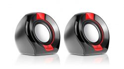 Акустична система REAL-EL S-50 Black/Red - Картинка 2