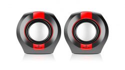 Акустична система REAL-EL S-50 Black/Red - Картинка 3