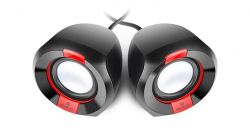 Акустична система REAL-EL S-50 Black/Red - Картинка 5