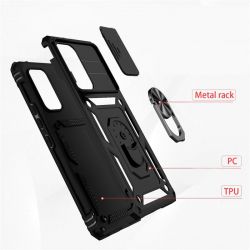 �����-�������� BeCover Military ��� Samsung Galaxy A13 SM-A135 Black (707393) - �������� 4