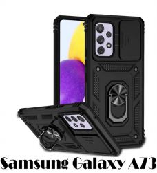 e- BeCover Military  Samsung Galaxy A73 SM-A736 Black (707381)