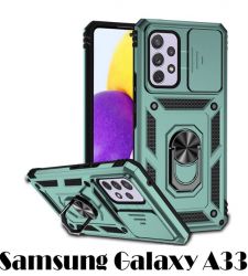 - BeCover Military  Samsung Galaxy A33 SM-A336 Dark Green (707386)