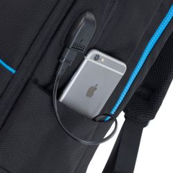 Рюкзак для ноутбука Rivacase 7860 Black 17.3" - Картинка 9