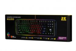 2E Gaming KG355 LED 87key USB Black Ukr 2E-KG355UBK - �������� 6