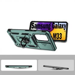     BeCover Military Samsung Galaxy M33 SM-M336 Dark Green (707390)