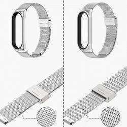 ������� �� ������ �������� BeCover Metal ��� Xiaomi Mi Smart Band 7 Black (707493) - �������� 3