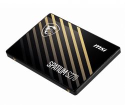SSD  MSI Spatium S270 120GB 2.5" SATAIII 3D TLC (S78-4406NP0-P83) -  2