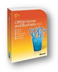 MS Office 2010 Home and Business 32-bit/x64 Ukrainian DVD BOX (T5D-00412)