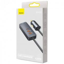    Baseus Share Together PPS  with extension cord 120W (2USB, 2USB-C) Gray (CCBT-A0G) -  8