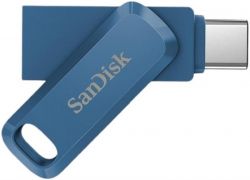 - USB 128GB Type-C SanDisk Dual Drive Go Navy Blue (SDDDC3-128G-G46NB) -  2