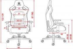 ����� ��� ������� Hator Arc Fabric Jet Black (HTC-982) - �������� 12