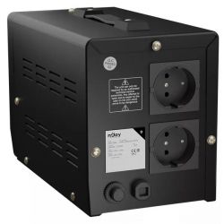 Стабилизатор Njoy Alvis 2000 (AVRL-20002AL-CS01B) AVR, 2 розетки - Картинка 5