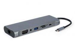   Cablexper USB-C 8--1 (A-CM-COMBO8-01) -  1