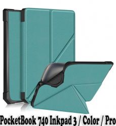 - BeCover Ultra Slim Origami  PocketBook 740 Inkpad 3/Color/Pro Dark Green (707453)
