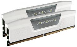   DDR5 2x32GB/5200 Corsair Vengeance White (CMK64GX5M2B5200C40W)