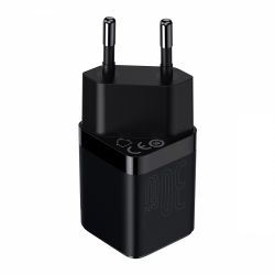    Baseus GaN3 Fast Charger 30W (1 Type-C) Black (CCGN010101) -  3
