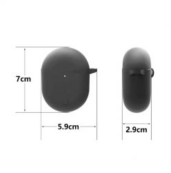 ����� BeCover Silicon ��� Xiaomi Redmi Buds 3 Pro Black (707461) - �������� 5