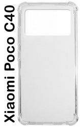    BeCover Anti-Shock Poco C40 Clear (707890) -  1