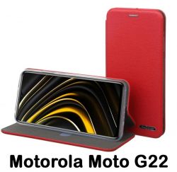 - BeCover Exclusive  Motorola Moto G22 Burgundy Red (707909)