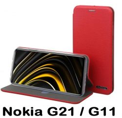 e- BeCover Exclusive  Nokia G21/G11 Burgundy Red (707915)