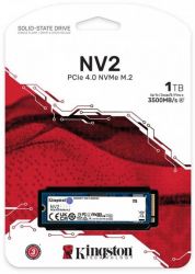 SSD  Kingston NV2 2TB M.2 NVMe M.2 2280 PCIe Gen4.0 x4 (SNV2S/2000G) -  4