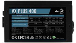   AeroCool 400W VX Plus (ACPN-VS40NEY.11) -  5