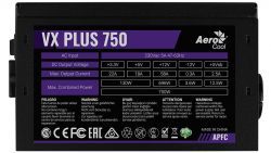   AeroCool VX Plus 750 (ACPN-VS75AEY.11) 750W -  5