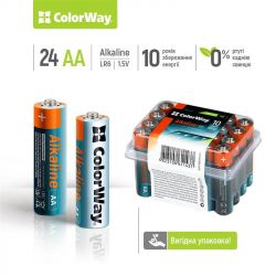  ColorWay Alkaline Power AA/LR06 Plactic Box 24 -  2