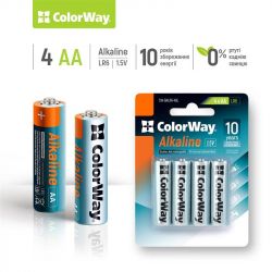 ��������� ColorWay Alkaline Power AA/LR06 BL 4�� - �������� 2