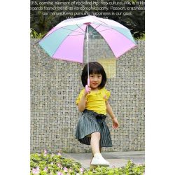 Зонт WK mini Umbrella WT-U06 розовый (6970349283850)